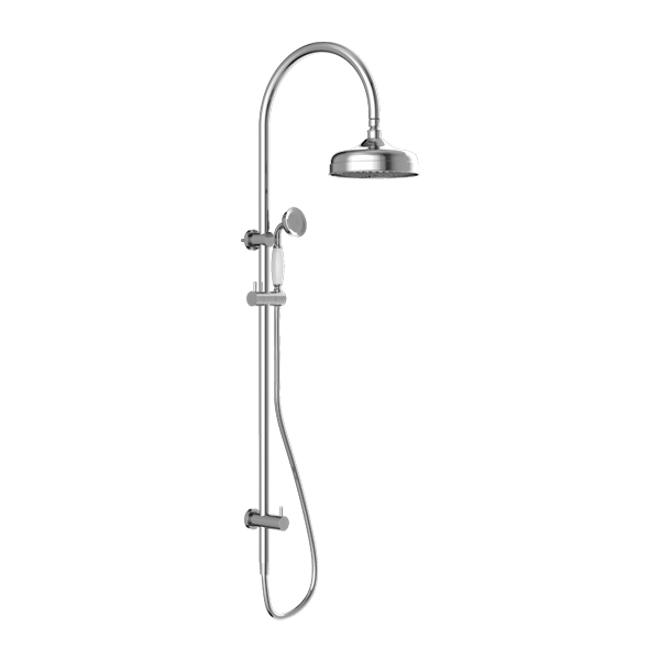 YORK TWIN SHOWER WITH CHROME