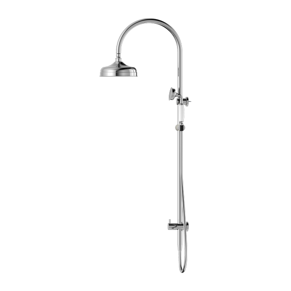 YORK TWIN SHOWER WITH CHROME
