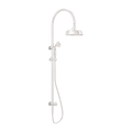 YORK TWIN SHOWER WITH METAL HAND SHOWER BRUSHED NICKEL