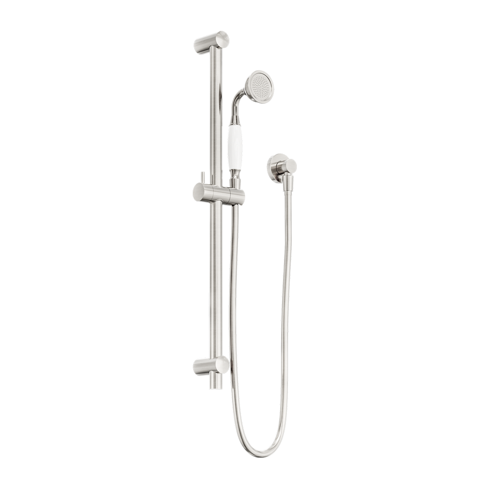 YORK SHOWER RAIL WITH BRUSHED NICKEL