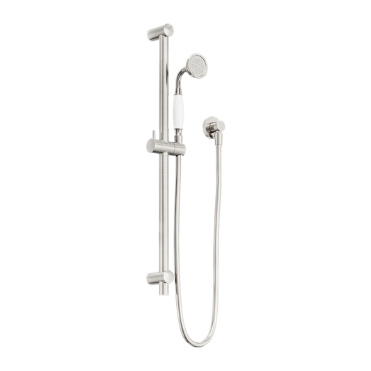 YORK SHOWER RAIL WITH BRUSHED NICKEL