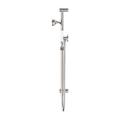 YORK SHOWER RAIL WITH BRUSHED NICKEL