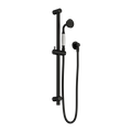 YORK SHOWER RAIL WITH MATTE BLACK