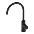 YORK KITCHEN MIXER GOOSENECK SPOUT WITH MATTE BLACK