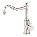 YORK KITCHEN MIXER HOOK SPOUT WITH BRUSHED NICKEL