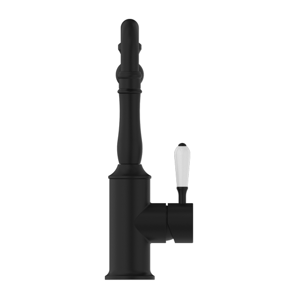 YORK KITCHEN MIXER HOOK SPOUT WITH MATTE BLACK
