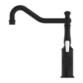 YORK KITCHEN MIXER HOOK SPOUT WITH MATTE BLACK