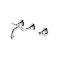 YORK WALL BASIN SET WITH CHROME