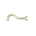 YORK WALL BASIN SET WITH METAL LEVER AGED BRASS (NR692107A02AB) AGED BRASS