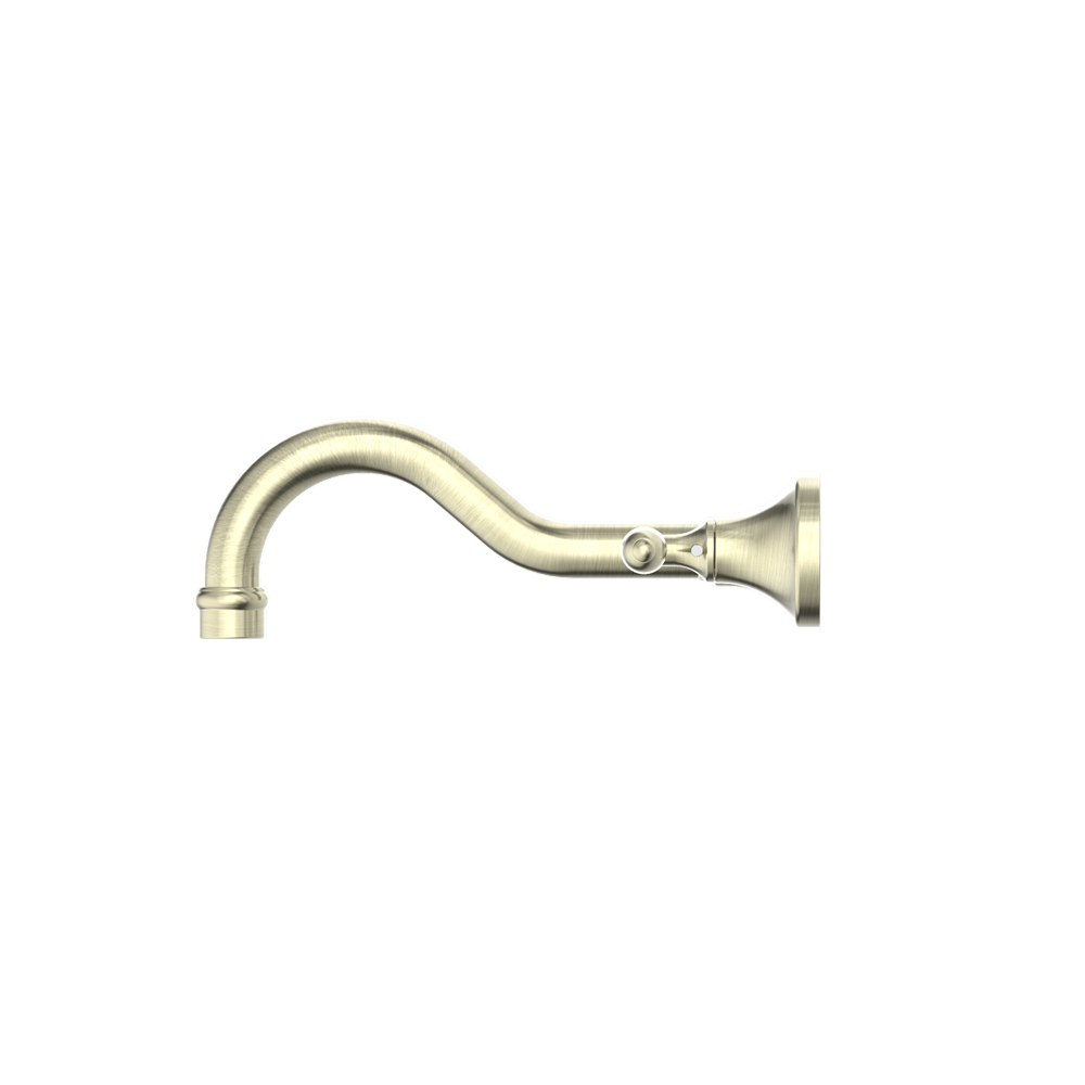 YORK WALL BASIN SET WITH METAL LEVER AGED BRASS (NR692107A02AB) AGED BRASS