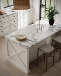 YORK BRIDGE KITCHEN SET BRUSHED NICKEL