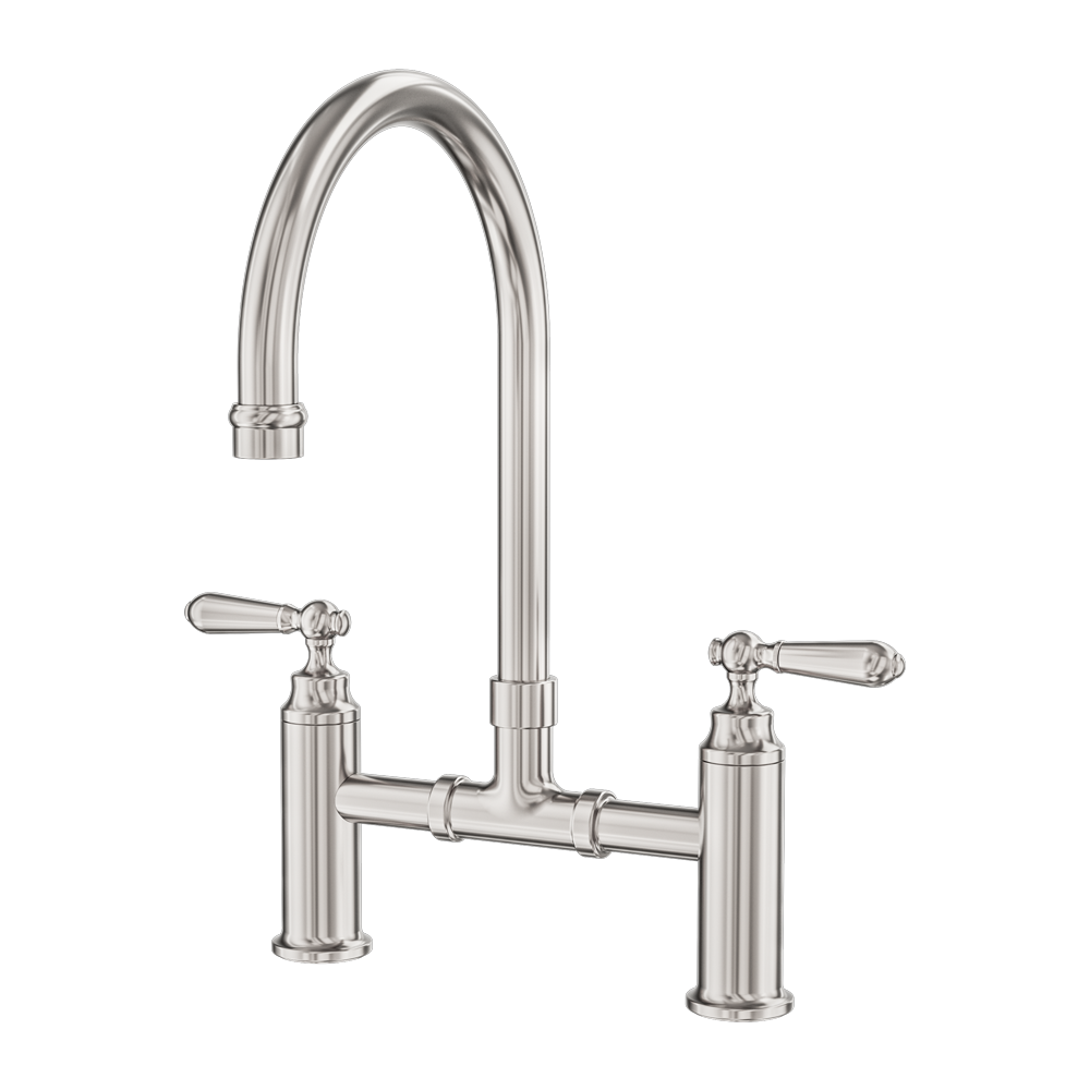 YORK BRIDGE KITCHEN SET BRUSHED NICKEL