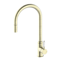 YORK PULL OUT SINK MIXER WITH VEGIE SPRAY FUNCTION WITH AGED BRASS