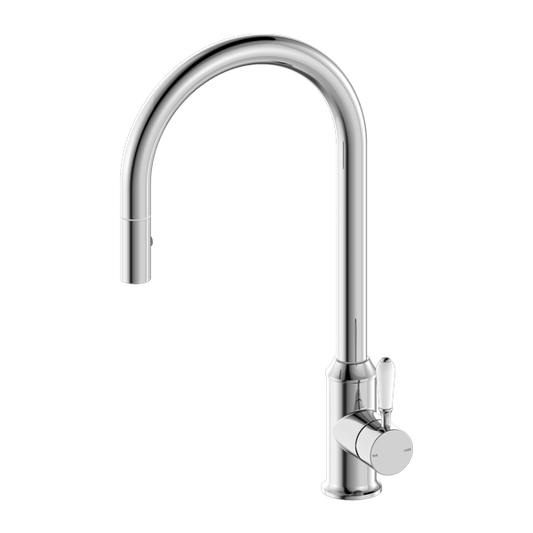 YORK PULL OUT SINK MIXER WITH VEGIE SPRAY FUNCTION WITH CHROME