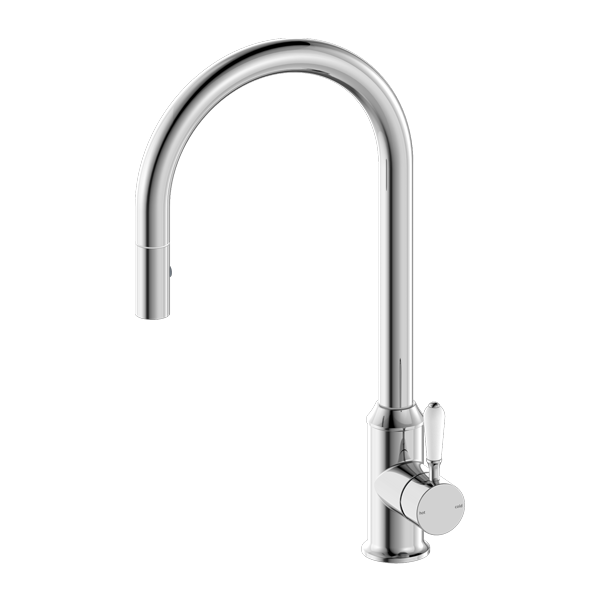 YORK PULL OUT SINK MIXER WITH VEGIE SPRAY FUNCTION WITH CHROME