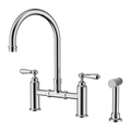 YORK BRIDGE PULL OUT KITCHEN SET WITH HAND SPRAY CHROME