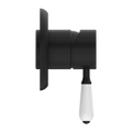 YORK SHOWER MIXER WITH MATTE BLACK