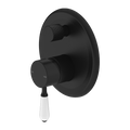 YORK SHOWER MIXER WITH DIVERTOR WITH MATTE BLACK
