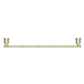 YORK SINGLE TOWEL RAIL 600MM AGED BRASS