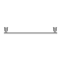 YORK SINGLE TOWEL RAIL 600MM CHROME