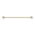 YORK DOUBLE TOWEL RAIL 600MM AGED BRASS