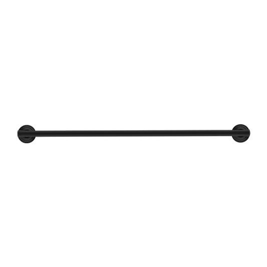 YORK DOUBLE TOWEL RAIL 600MM MATTE BLACK