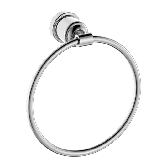 YORK TOWEL RING CHROME