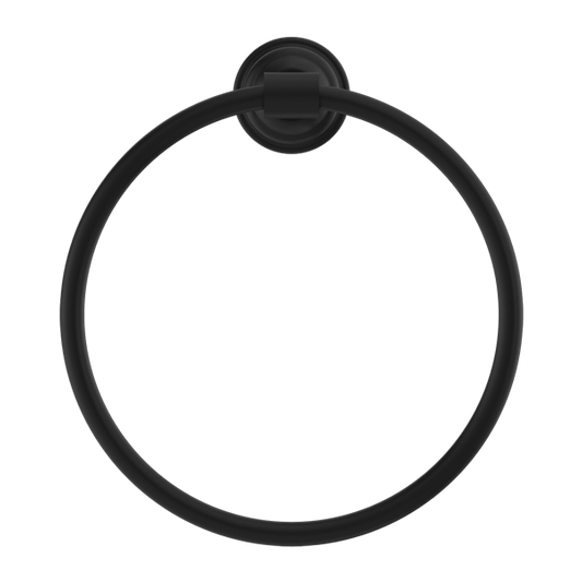YORK TOWEL RING MATTE BLACK