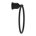 Nero York Towel Ring Matte Black