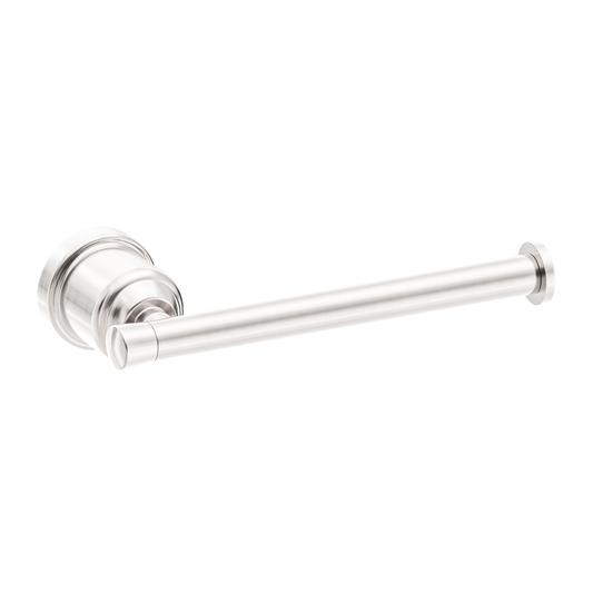YORK TOILET ROLL HOLDER BRUSHED NICKEL