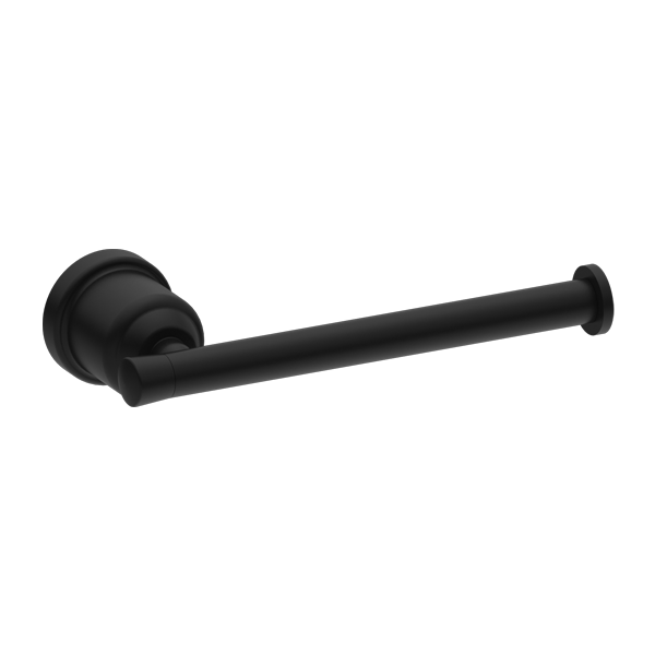 YORK TOILET ROLL HOLDER MATTE BLACK