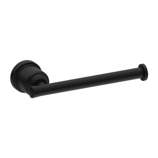 YORK TOILET ROLL HOLDER MATTE BLACK