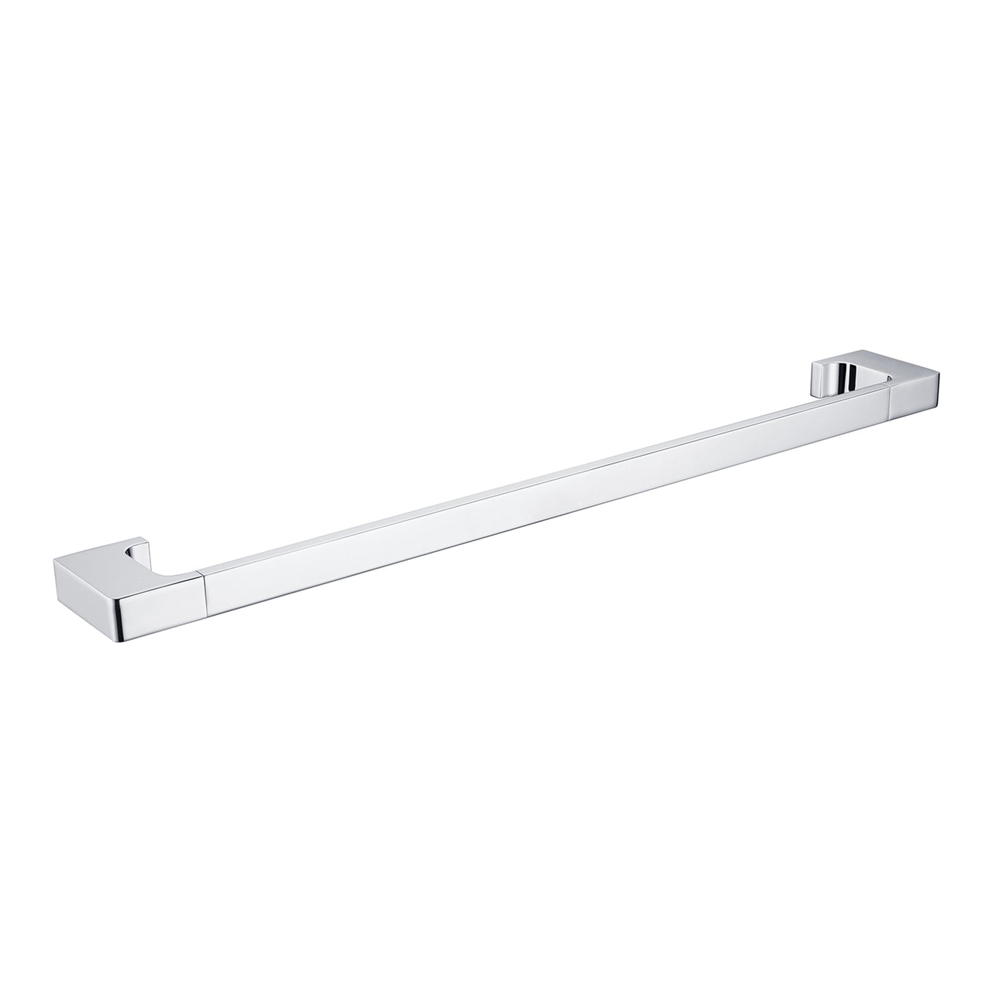 PEARL SINGLE TOWEL RAIL 600/800MM CHROME