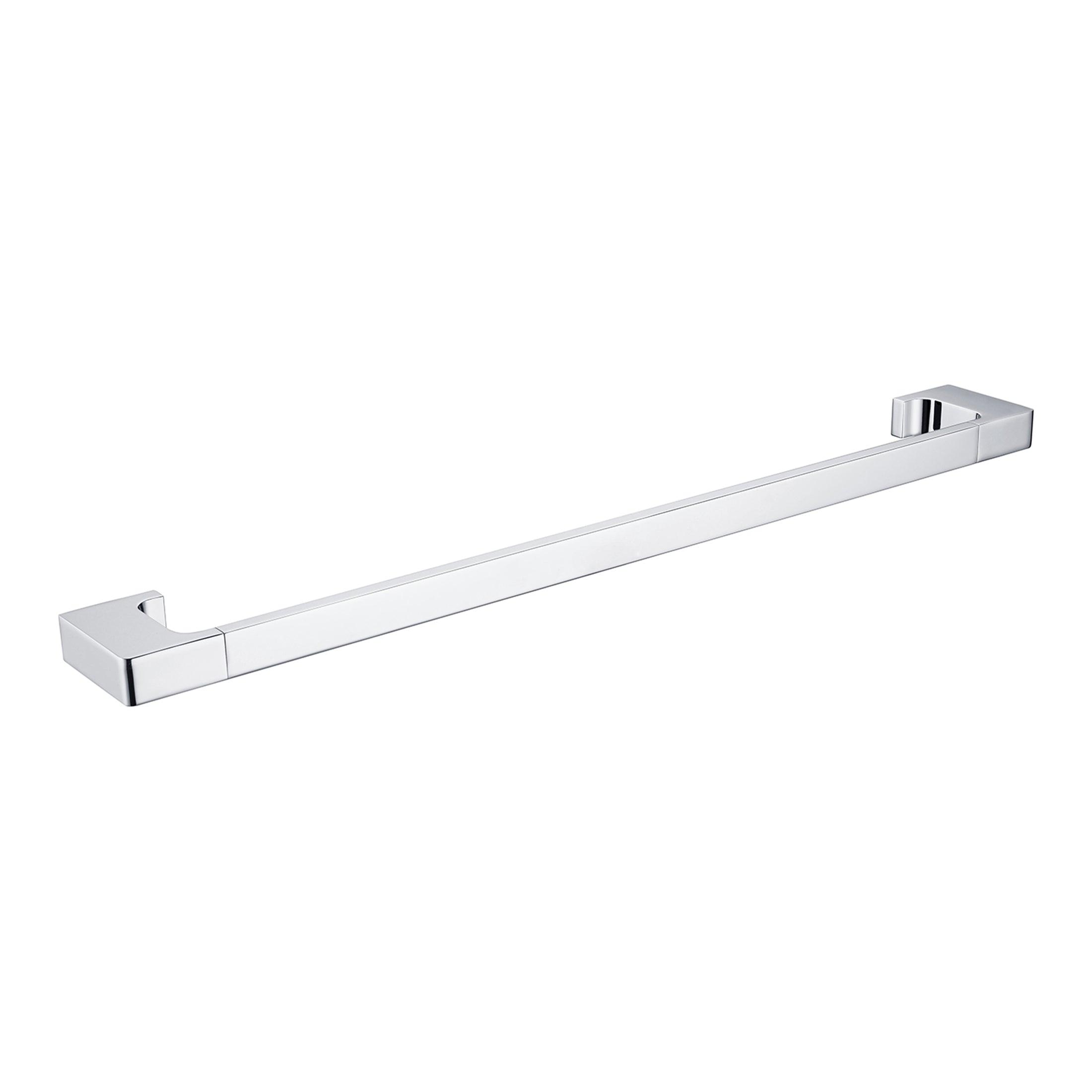 PEARL SINGLE TOWEL RAIL 600/800MM CHROME