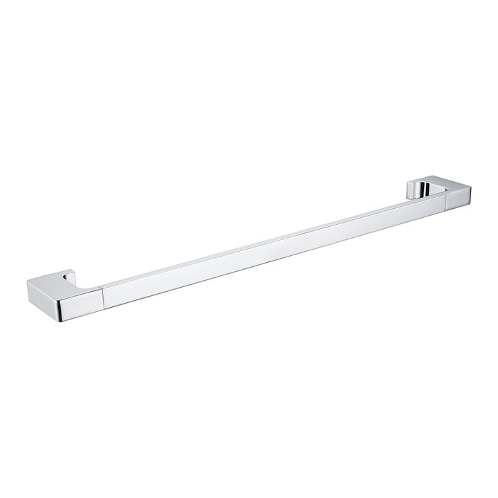 Pearl Single Towel Rail 600/800MM Chrome