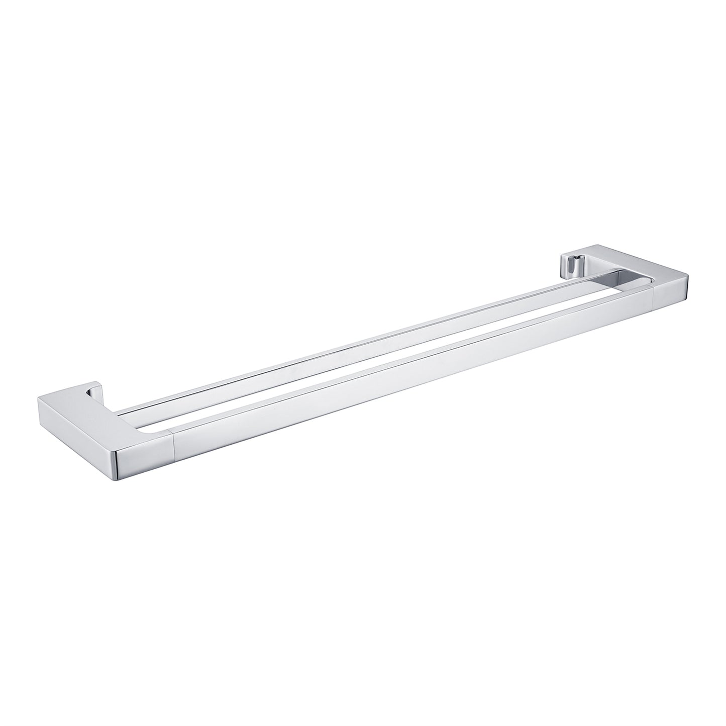 PEARL DOUBLE TOWEL RAIL 600/800MM CHROME