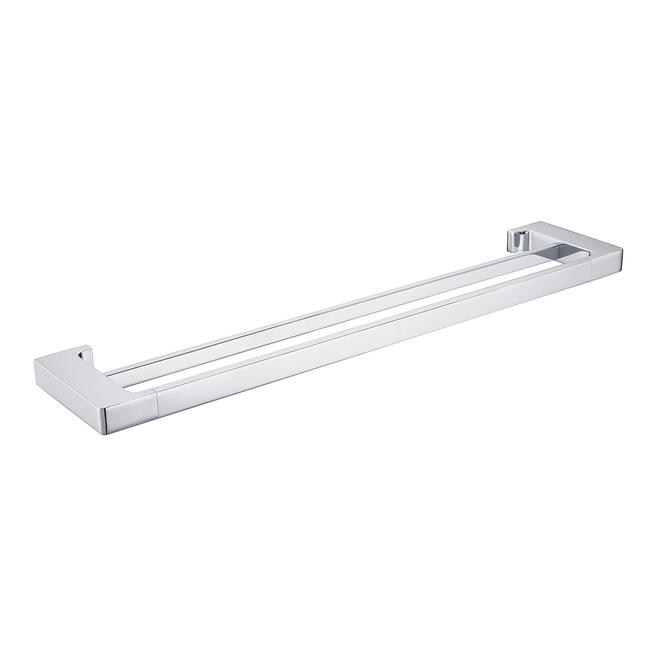 PEARL DOUBLE TOWEL RAIL 600/800MM CHROME