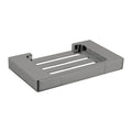 PEARL SOAP DISH HOLDER GUN METAL GREY