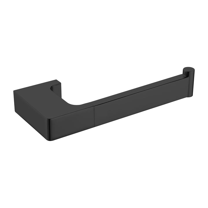Pearl Toilet Roll Holder Matte Black — Toilet Roll & Brush Holders