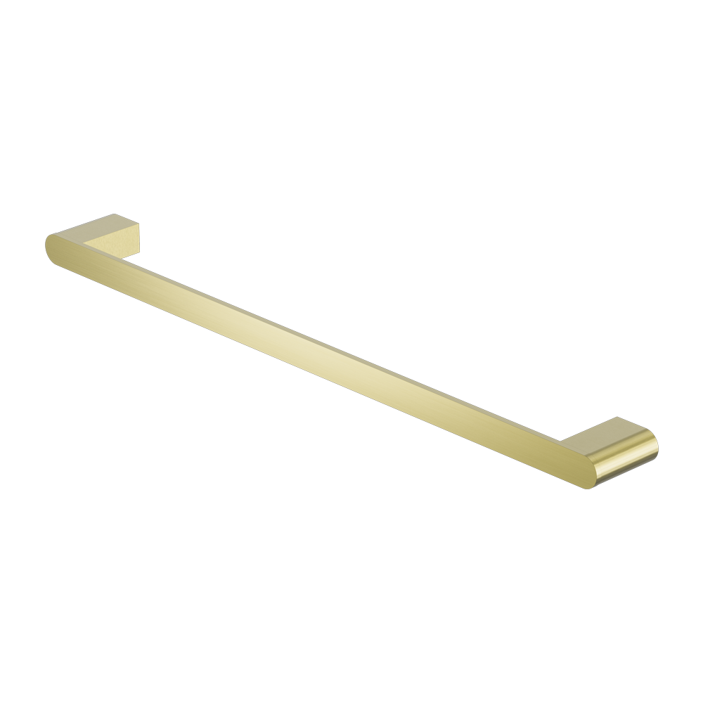 BIANCA SINGLE TOWEL RAIL 600/800MM BRUSHED GOLD