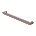BIANCA 240V SINGLE HEATED TOWEL RAIL BRUSHED BRONZE