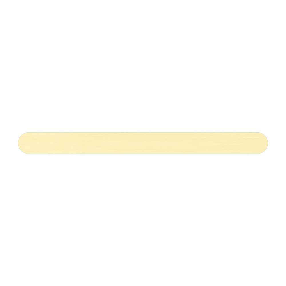 Bianca Hand Towel Rail Brushed Gold — Gold & Brass