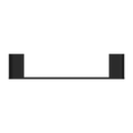 BIANCA HAND TOWEL RAIL MATTE BLACK