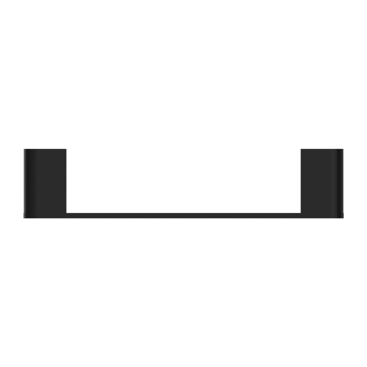 BIANCA HAND TOWEL RAIL MATTE BLACK