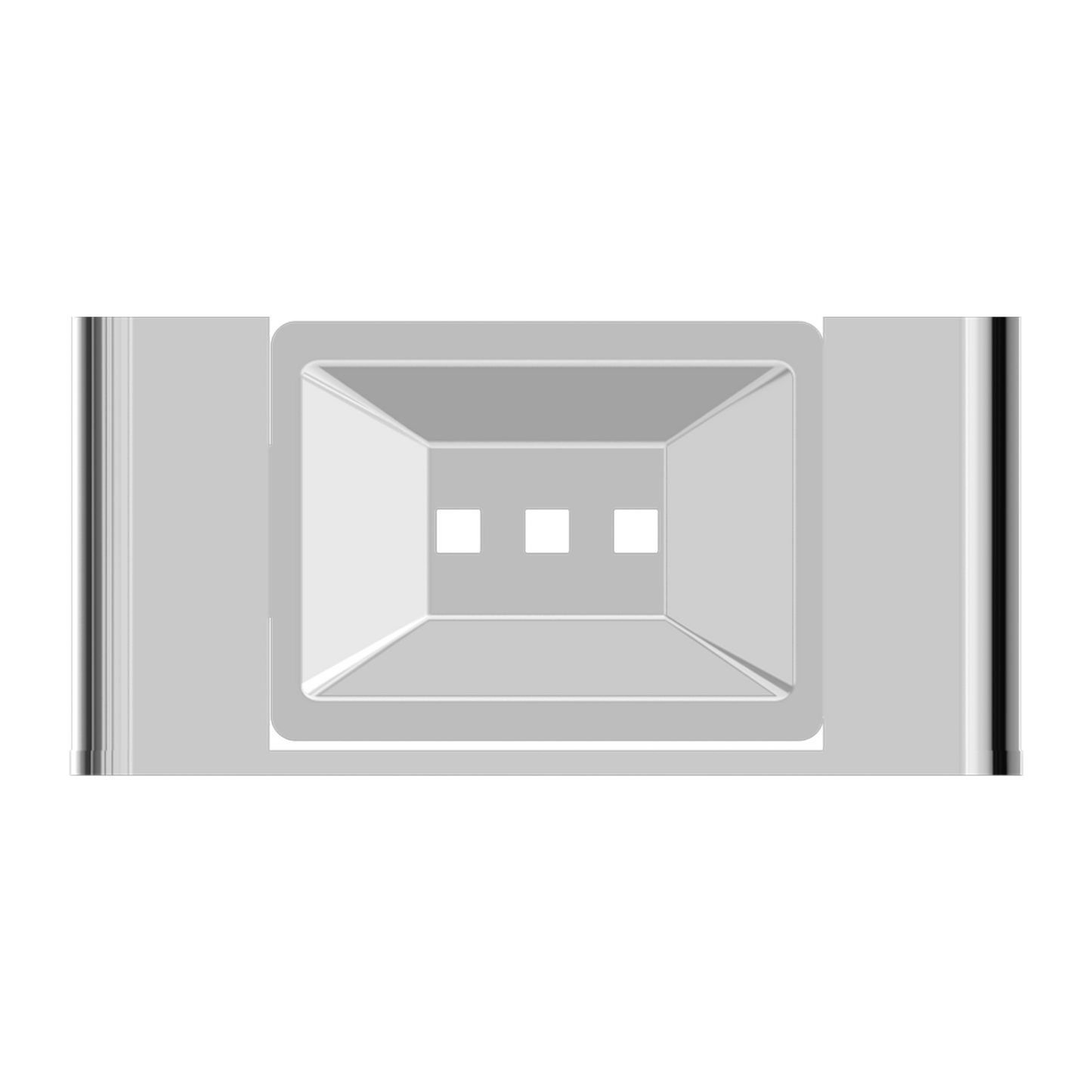 BIANCA SOAP DISH HOLDER CHROME