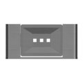BIANCA SOAP DISH HOLDER GUN METAL GREY