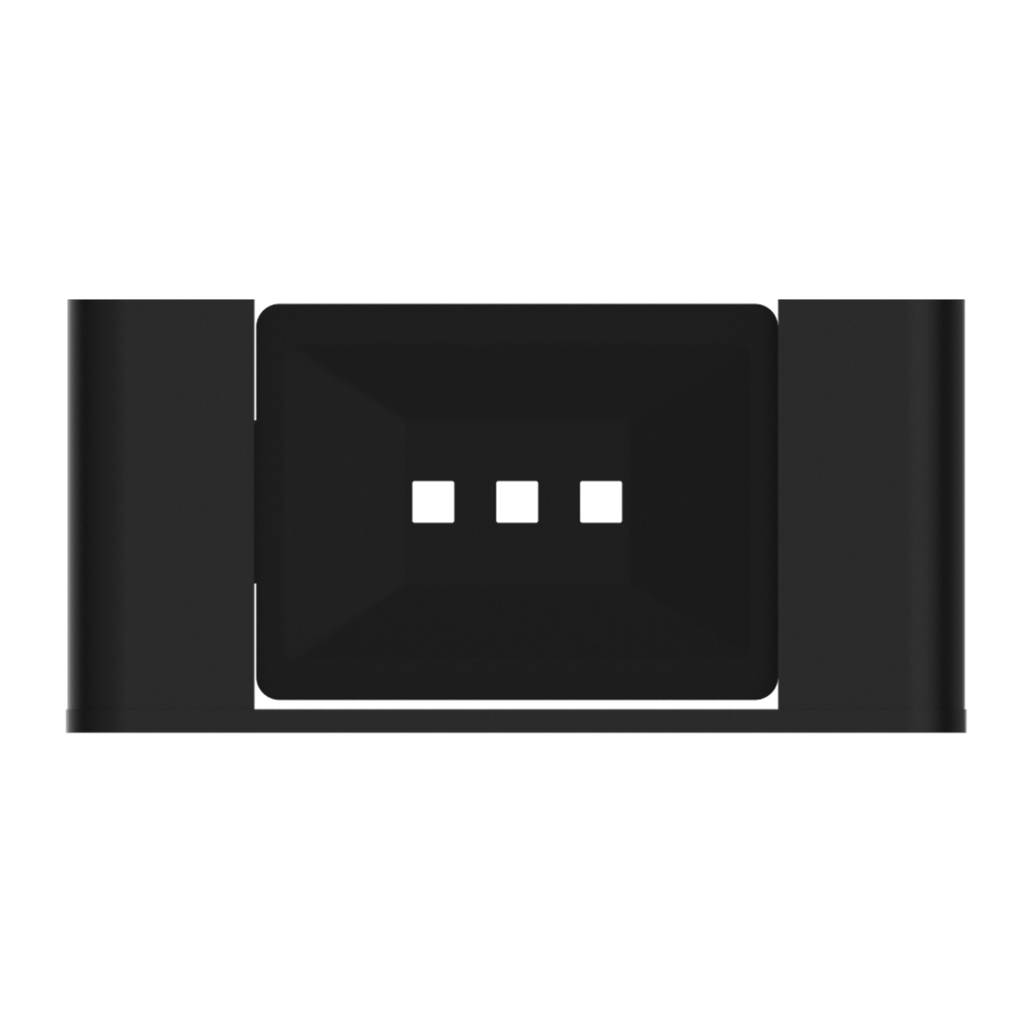 BIANCA SOAP DISH HOLDER MATTE BLACK