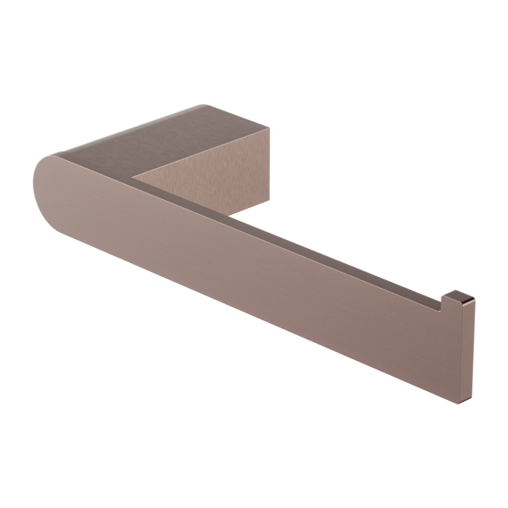 BIANCA TOILET ROLL HOLDER BRUSHED BRONZE