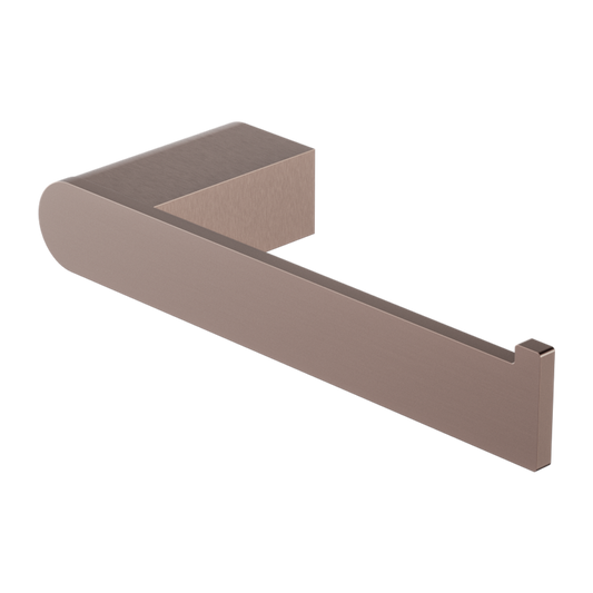 BIANCA TOILET ROLL HOLDER BRUSHED BRONZE