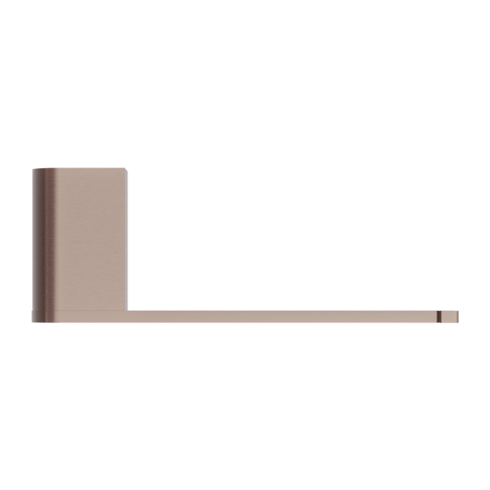 BIANCA TOILET ROLL HOLDER BRUSHED BRONZE